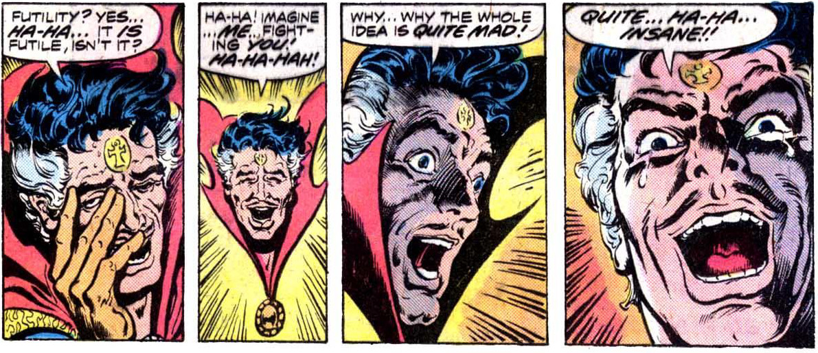 Picture of Dr. Strange by Tom Sutton